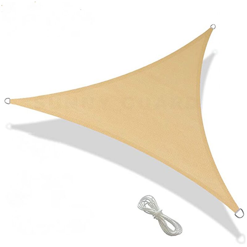 

Toldo Vela Triangular 3 m x 3 m x 3 m Desert Sand