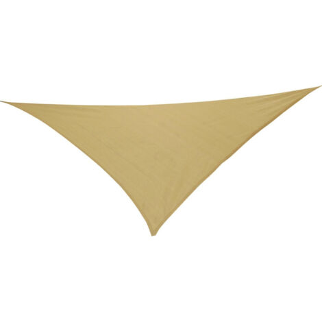 Toldo vela triangular 500x500x500 beige