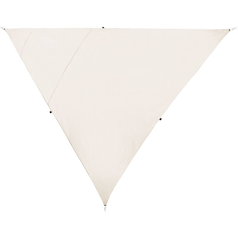 

Toldo vela triangular beige 300 x 300 x 300 cm LUKKA