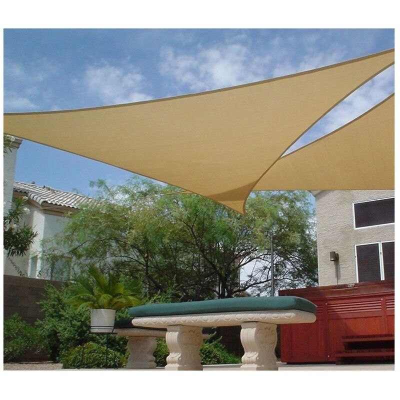 

Toldo Vela Triangular Verde 150 gr/m2 - 3,6 x 3,6 x 3,6 metros