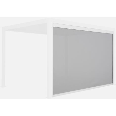 Toldo vertical de 4m para pérgola Triomphe