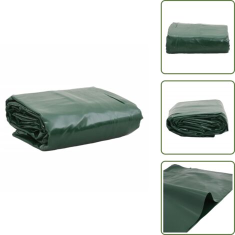 Toldos para coches - vidaXL Lona verde 3,5x5 m 650 g/m² - Toldos para remolques
