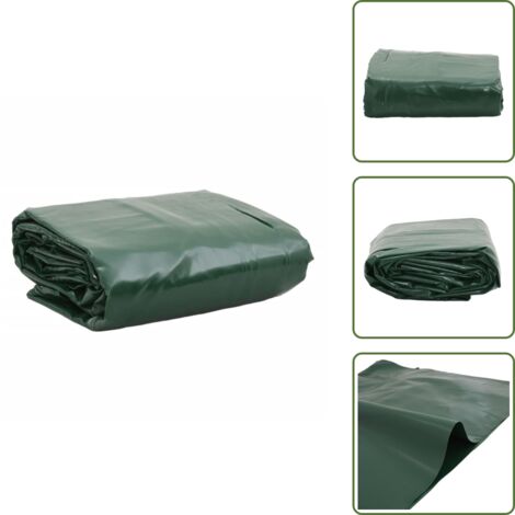 Toldos temporales - vidaXL Lona verde 5x7 m 650 g/m² - Toldos para coches
