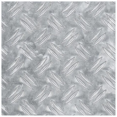Tôle à carreaux en aluminium 30x100x0,15 - Art.37152