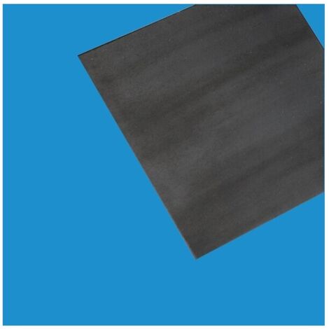Tole acier laminée à chaud noire Ep. 2 mm, 50x100 cm