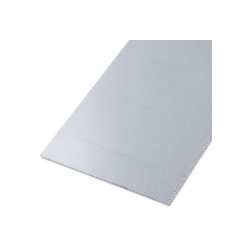Tôle Acier Lisse Brut Gris L.60 x L.100 Cm Ep.0.75 Mm