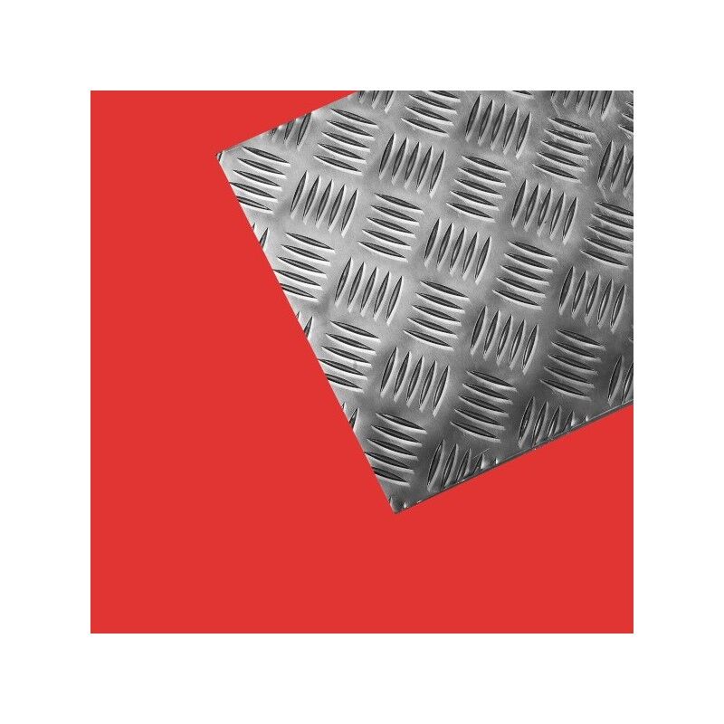 Tole alu damier Epaisseur - 3 / 4,5 mm