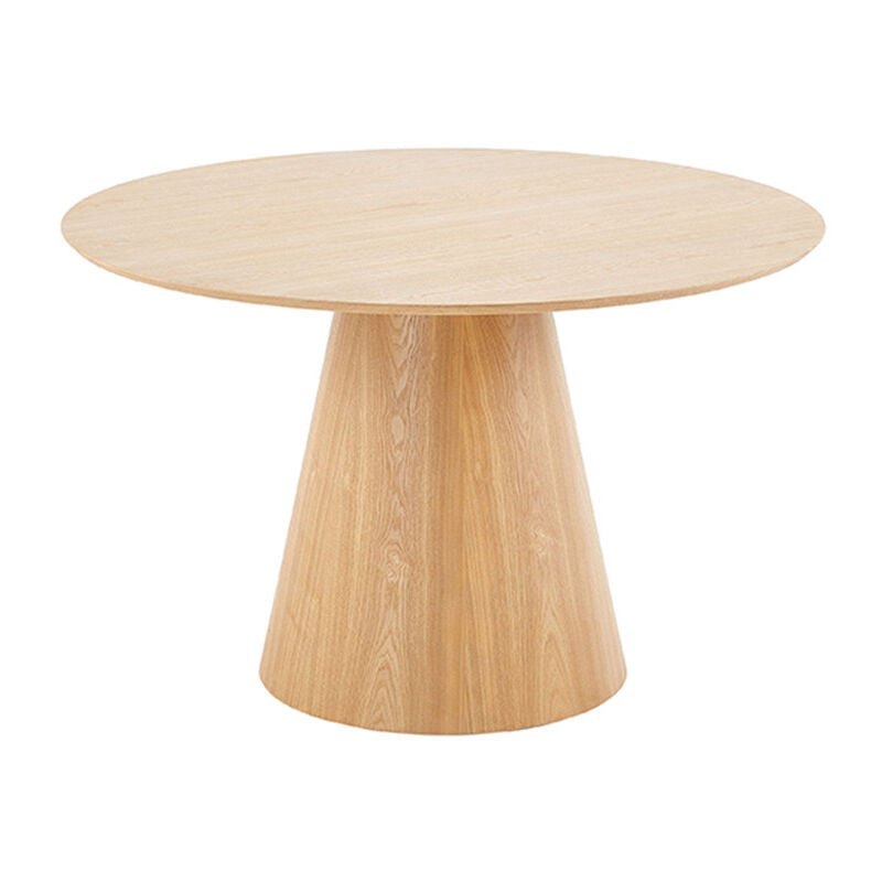 Toledo - table à manger ronde - bois - 120 cm - 4 à 6 personnes