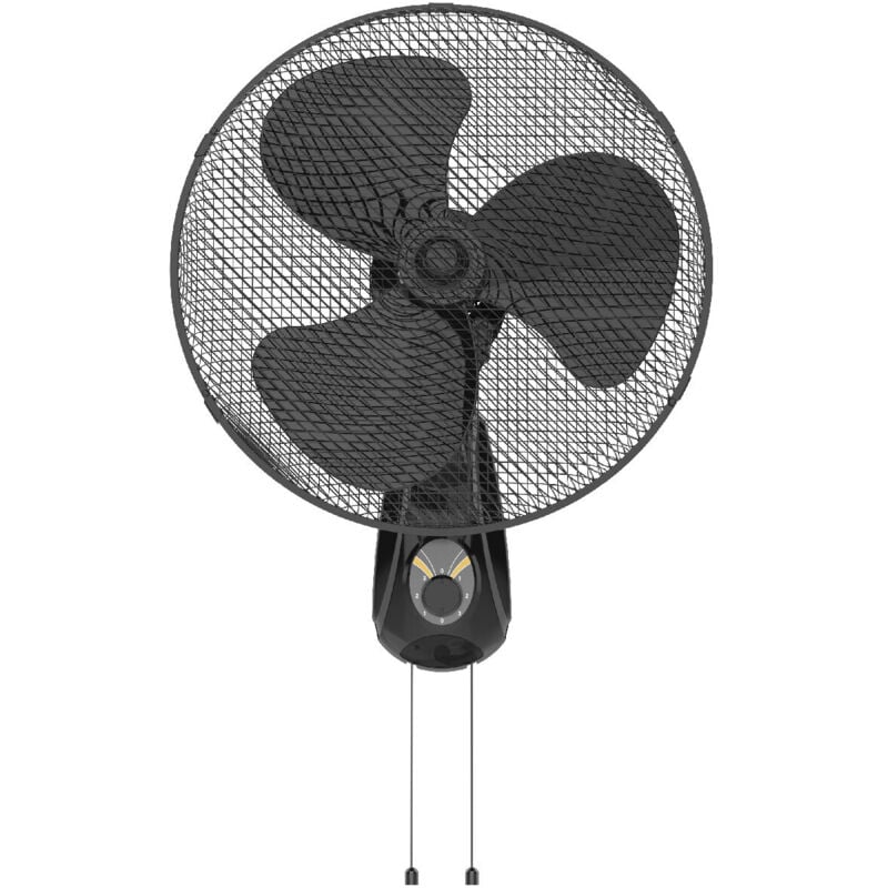 Toleni ventilateur mural Ø43cm 45W Noir