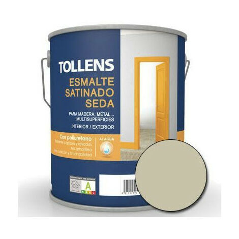 Tollens esmalte satinado seda blanco nieve 750ml