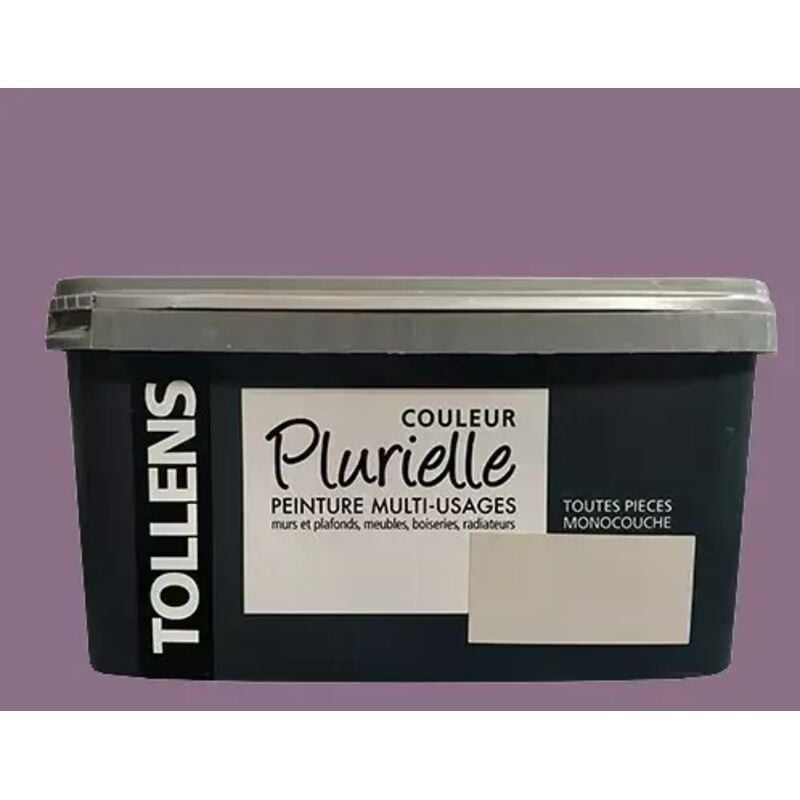 Peinture acrylique multi-usages 'Couleur Plurielle' mat Ravissante 2,5 l - Tollens