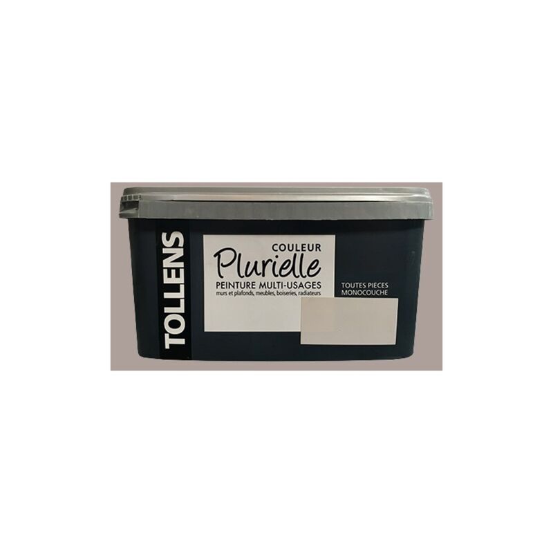 Peinture acrylique multi-usages 'Couleur Plurielle' mat Sophistiquée 2,5 l - Tollens