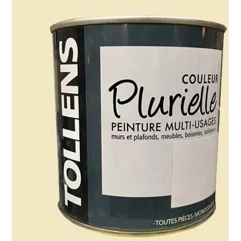 TOLLENS Peinture acrylique multi-usages 'Couleur Plurielle' satin Ingénue 0,5 L