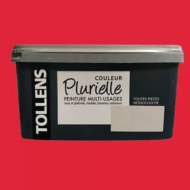 Peinture acrylique multi-usages 'Couleur Plurielle' satin Pétillante 2,5 l - Tollens