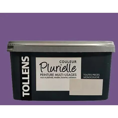 Tollens – Peinture acrylique satinée 2,5 L – Finition élégante pour murs et plafonds – Application monocouche rapide – Résistante et durable