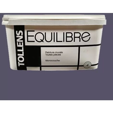 TOLLENS Peinture Equilibre Mat Aubergine 2,5L 2,5 L - Aubergine