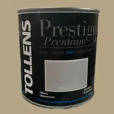 Tollens – Peinture murale semi-laquée cachemire 0,5 L – Pour cuisines et salles de bain – Finition durable et élégante – À base d'eau