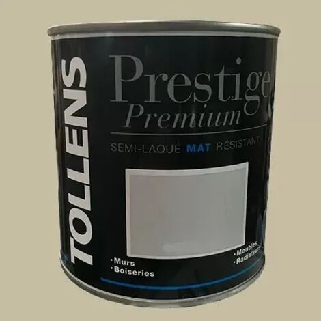TOLLENS Peinture Prestige Premium Mat Semi-laqué Perle de thé 0,5 L