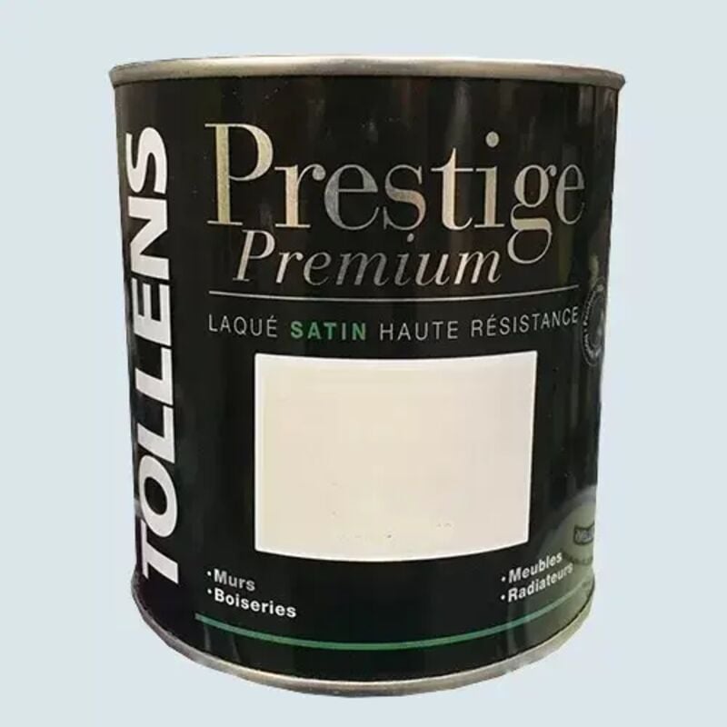 Peinture Prestige Premium Satin Laqué Banquise 0,5 l - Tollens