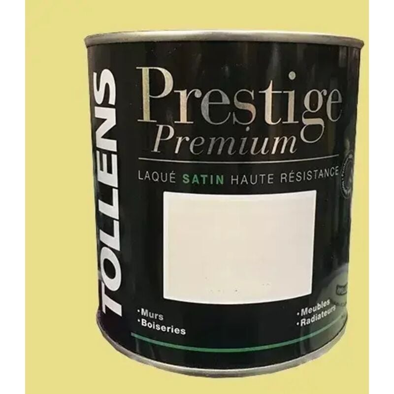 Peinture Prestige Premium Satin Laqué Vert anis 0,5 l - Tollens