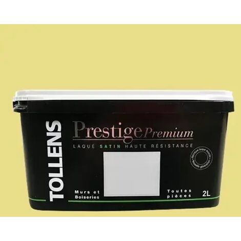 TOLLENS Peinture Prestige Premium Satin Laqué Vert anis 2 L