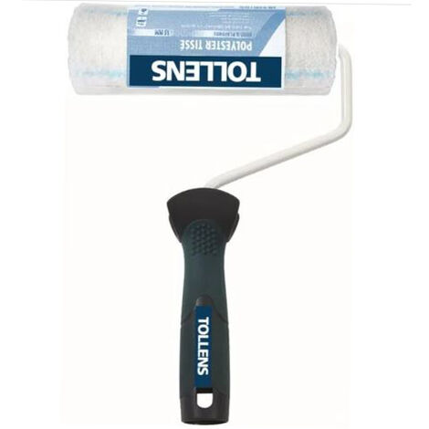 Tollens – Rouleau peinture polyester 180 mm – Excellent pouvoir couvrant – Application uniforme sans projections – Pour murs et plafonds