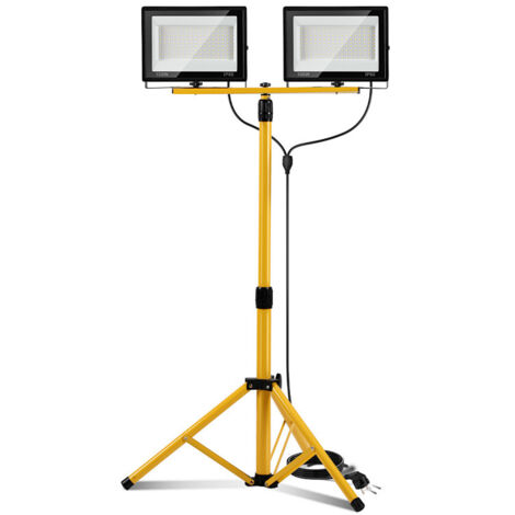 TolleTour 100W LED Baustrahler Flutlicht Scheinwerfer Außenstrahler Arbeitsleuchte Bauscheinwerfer IP66 Wasserdicht Kaltweiß