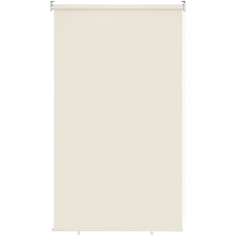Tolletour - Store vertical enrouleur extérieur pour terrasse ou balcon Paravent rétractable Protection solaire 100x140CM Beige