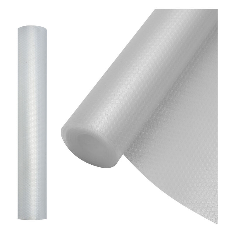 2x Tapis antidérapant pour tiroir de 45cm x500 cm. non adhésif. imperméable. lavable. pour armoire. réfrigérateur. casier. tapi - Tolletour