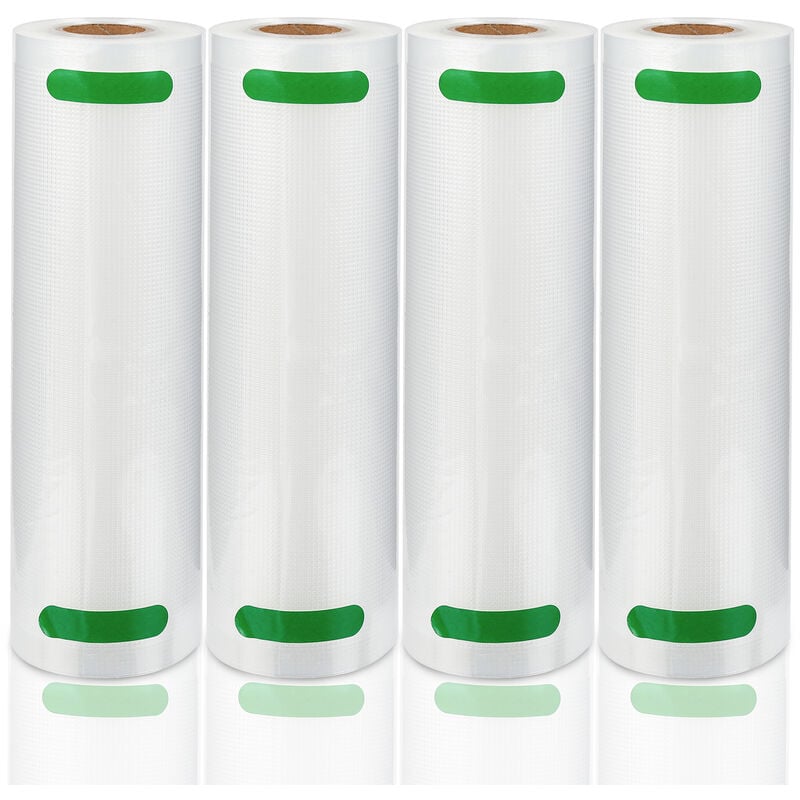 Sacs sous Vide Alimentaire, Sacs sous Vide 20 x 600 cm Approuvé par la fda sans bpa, pour Appareil de Mise sous Vide, Cuisiner au Micro-onde,
