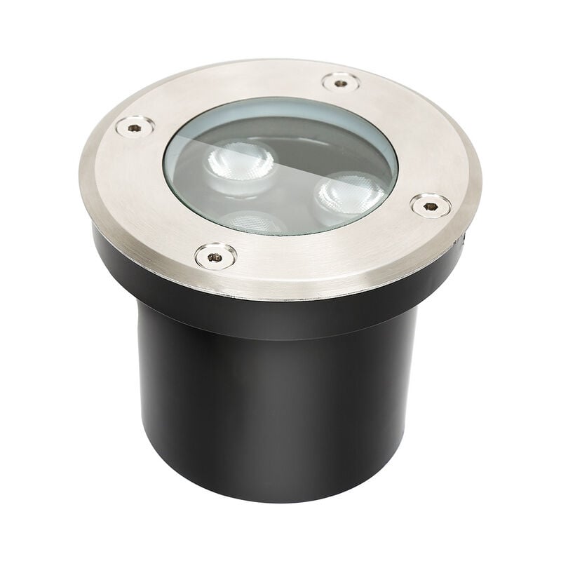 Tolletour - 8x 3W lampadaire IP67 lumière led encastré sol spot sol spot sol