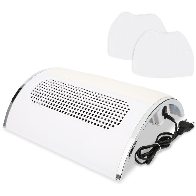 TolleTour Aspirateur pour ongles aspirateur à ongles Aspirateur de Table pour Manucure Professionnel Outil de Nettoyage Machine pour Nail Art