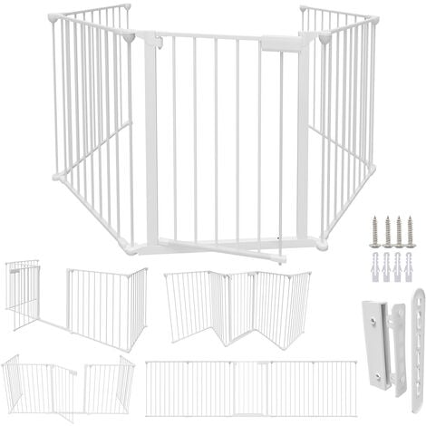 Barrière de sécurité enfant,protège feu - cheminée 123 x 123 x 76 cmClôture  de Pare-Feu-Clôture de cheminée pour animaux de