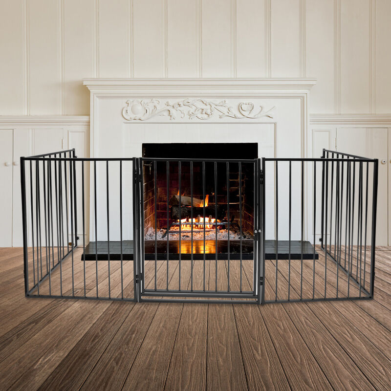 Tolletour - Barriere de securite grande version 3M 5 panneaux Pre assemble enfant. bébé. animaux