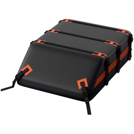 TolleTour Borsa da tetto auto 550L 132x101x42 cm impermeabile 700D con 8 cinghie regolabili e fissaggio sicuro