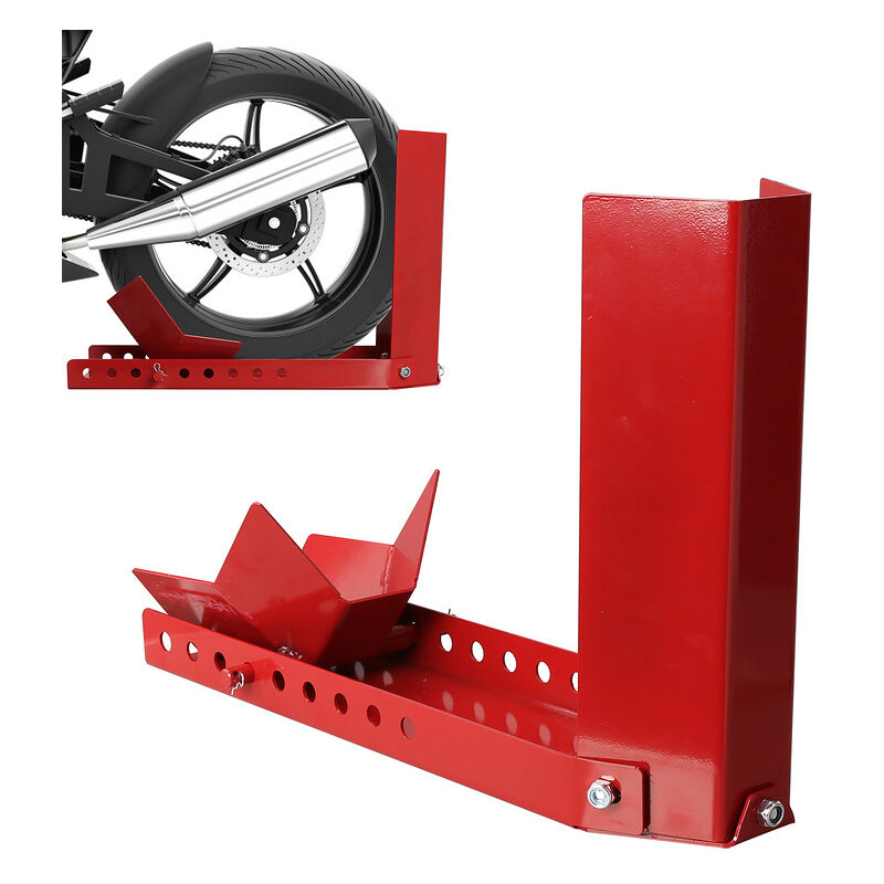 Béquille d'atelier pour moto avant support roue élévateur levage stand range lift fourche - Tolletour