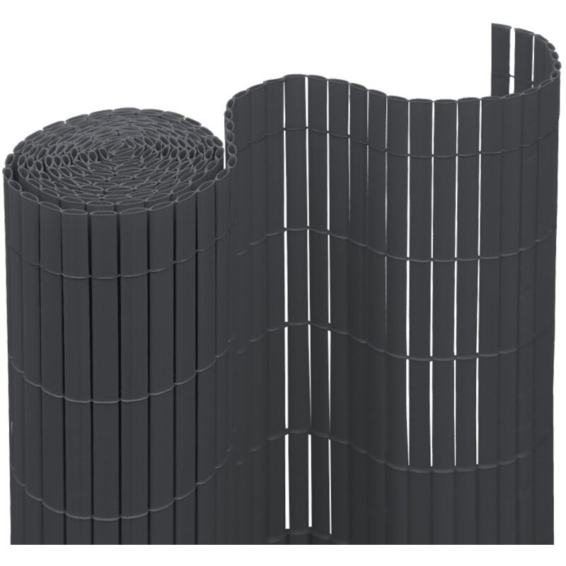 Einfeben Canisse pvc double face,PVC Brise Vue pour Jardin, Balcon et Terrasse, Résistant, Intimité, avec Surface Texturée, 180 x 300 cm
