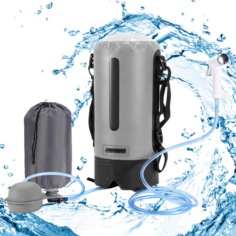 Tolletour - Douche de camping 12L Outdoor Brause Camping Douche de jardin pour la randonnée