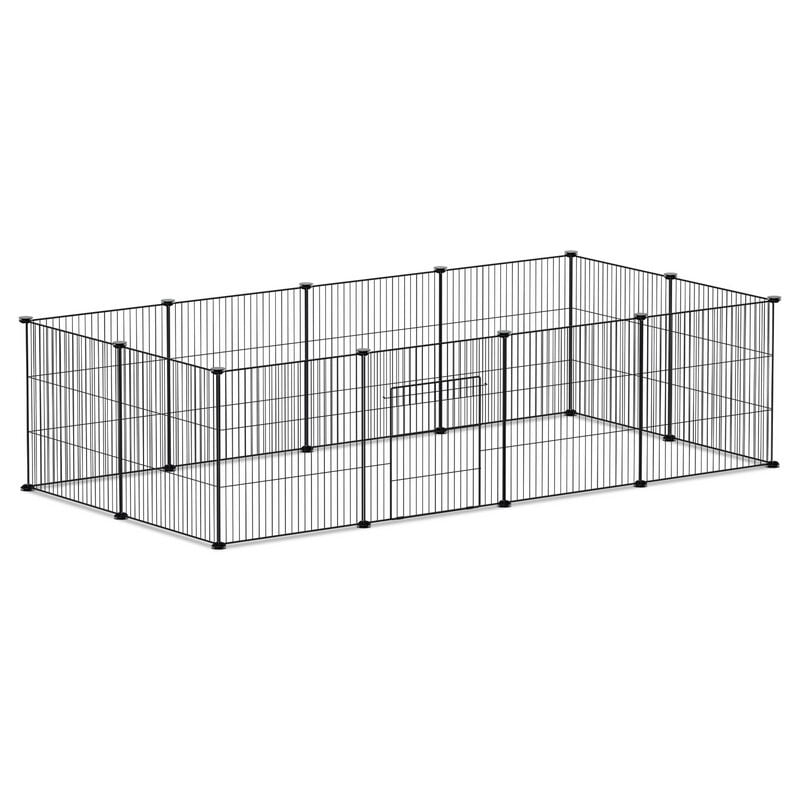 Tolletour - Enclos extérieur Parc pour lapins diy Parc pour lapins Parc pour chiots 12pcs 35x35cm