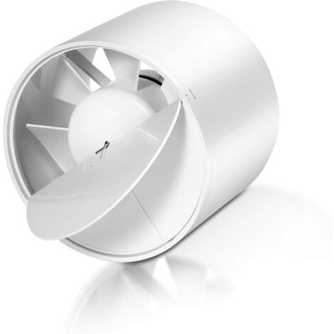 TolleTour Extractor de conductos de ventilación, ventilador de conductos de 150 mm