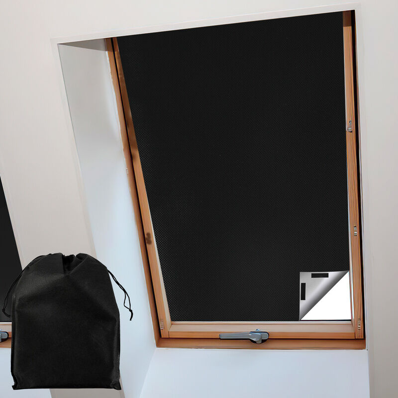 TolleTour Film opaque DIY pour Fenêtre et Vitrages Occulte la Lumière Film pour Vitre Occulte la Lumière 145x200CM