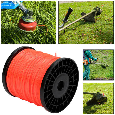 TolleTour Filo decespugliatore nylon 2,0 mm rotondo 100 m per tagliabordi