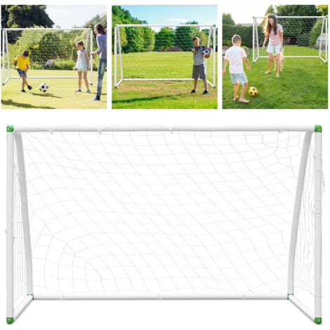 TolleTour Fußballtor für Kinder 180 x 120 x 80 cm – Gartentor schneller Aufbau, ideal für Garten & Park