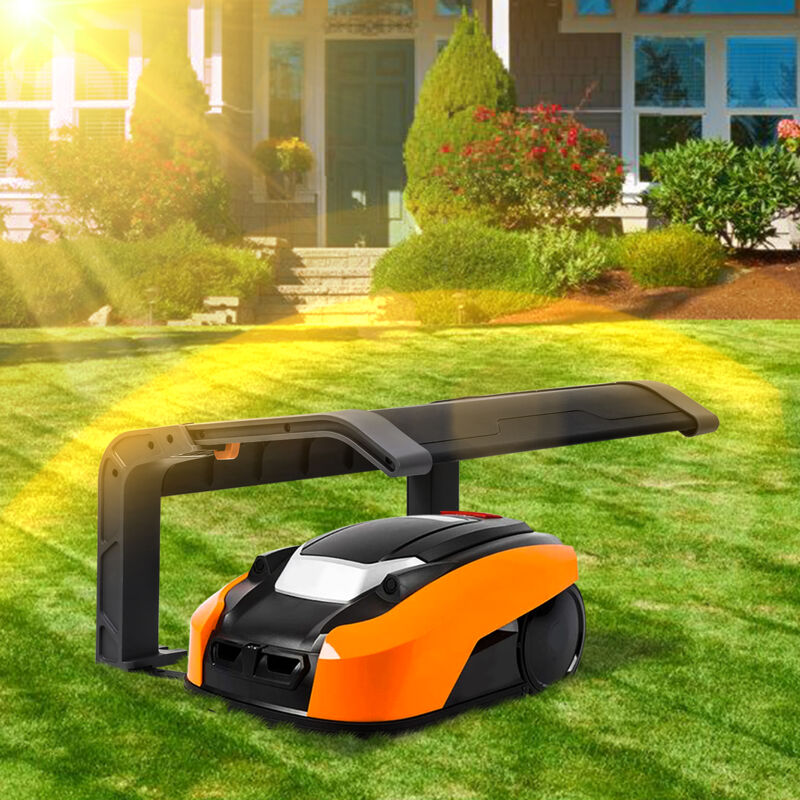 Garage de Tondeuse Robot Abri pour Robot Toit pour robot de tonte Rabattable Garages Toit Accessoires Capot de protection Protection uv - Tolletour