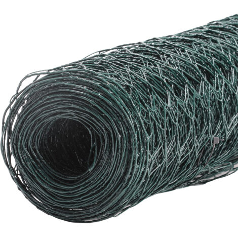 Filet Clôture Chèvres Horinetz 50m X 120cm - Double Pointe - Conducteur Acier Inox