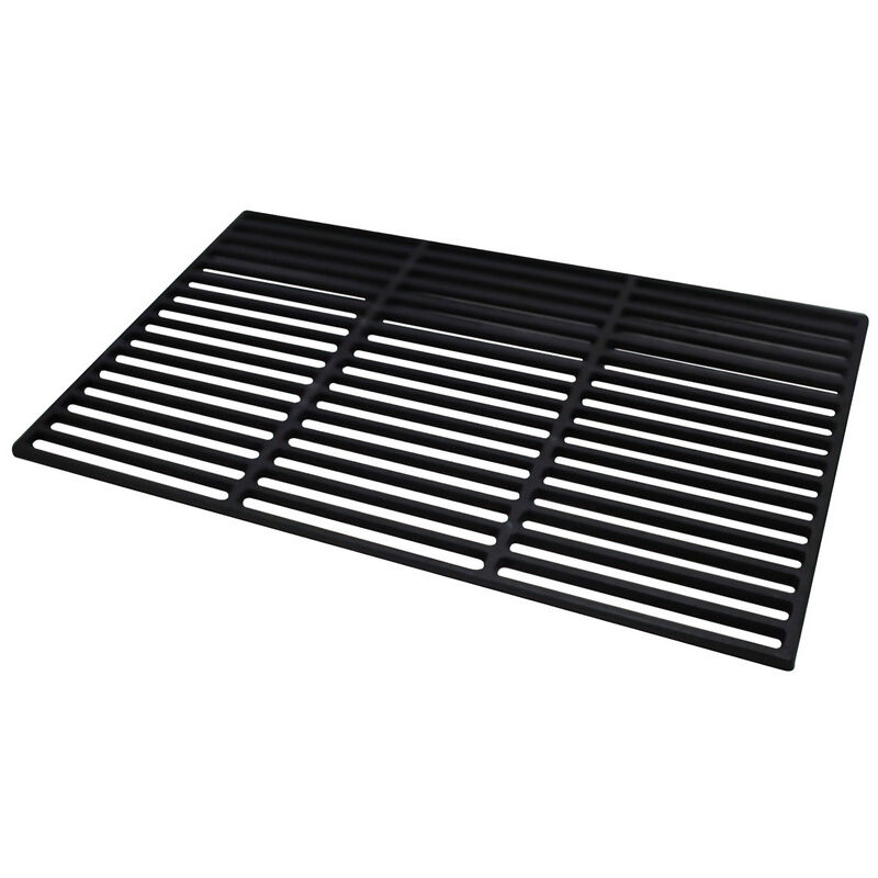 Tolletour - Grille en fonte Grille de barbecue en fonte Carrée Grille de barbecue Noir 42x28cm