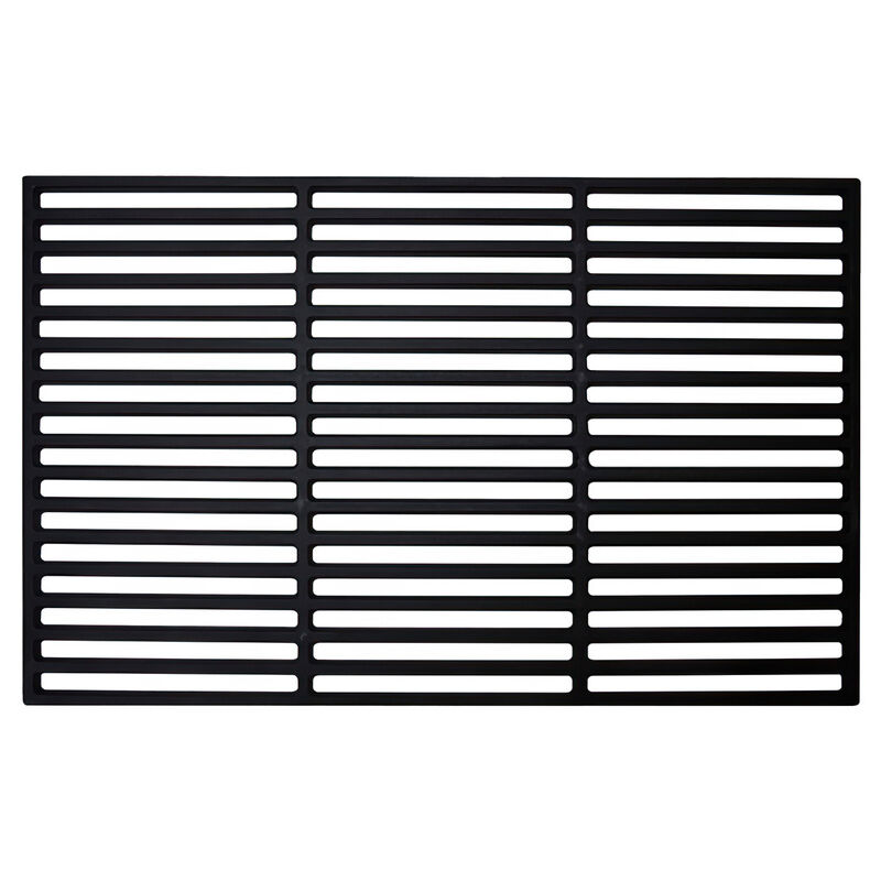 Tolletour - Grille en fonte Grille de cuisson Grille de barbecue en fonte Carrée Grille de barbecue Noir 42x28cm