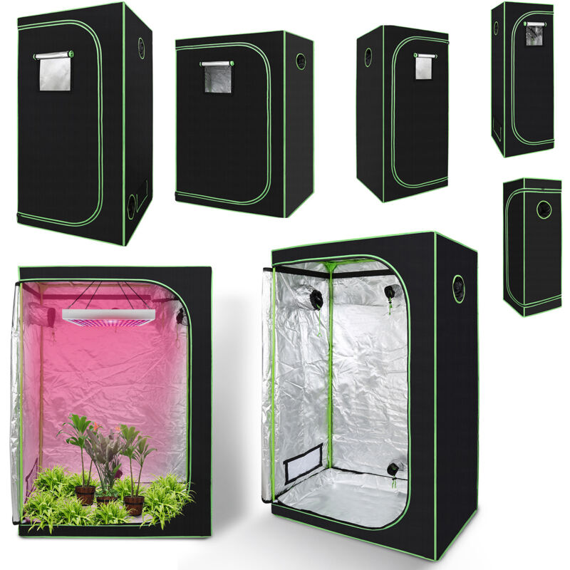 TolleTour Growbox Serre Tente de culture de plantes d'intérieur Tente de culture Armoire de culture Chambre noire Propagateur Armoire de culture,