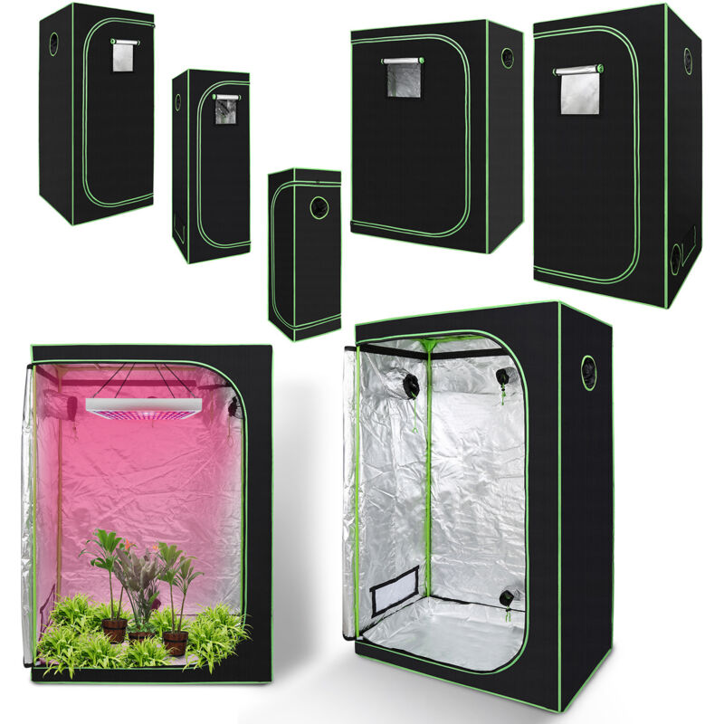 TolleTour Growbox Serre Tente de culture de plantes d'intérieur Tente de culture Armoire de culture Chambre noire Propagateur Armoire de culture,