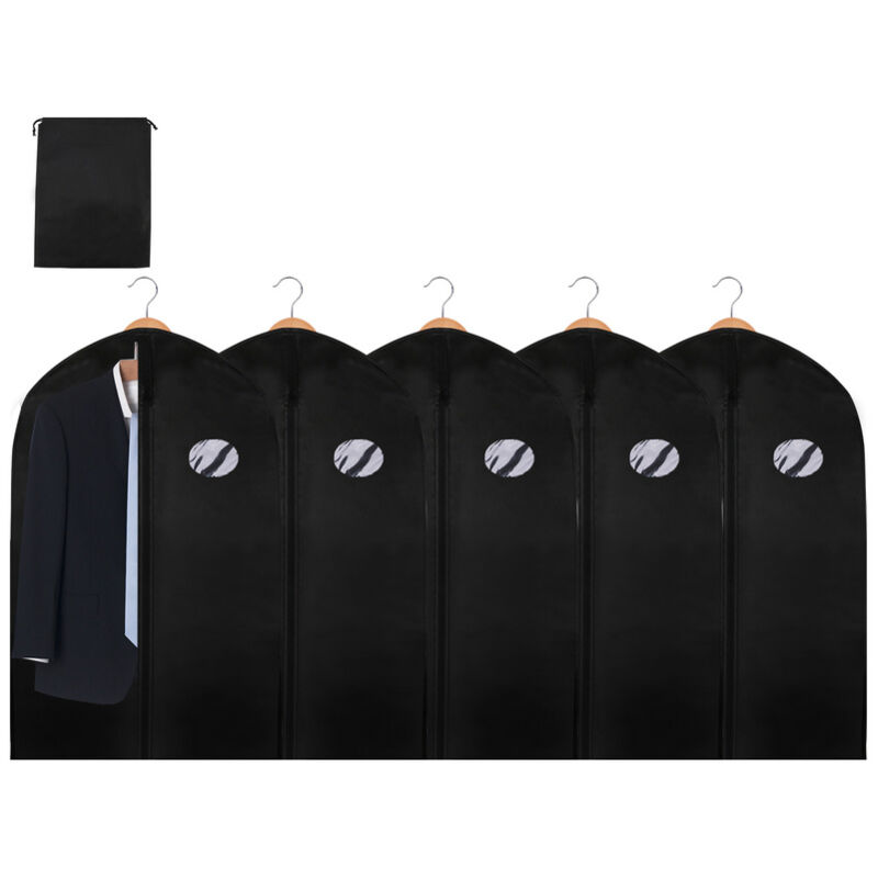 Tolletour - vingo Housses de Vêtements, Housses de Protection, housse à vêtements,pour Chemise Costumes/Manteaux, Anti Poussière Etanche Mite